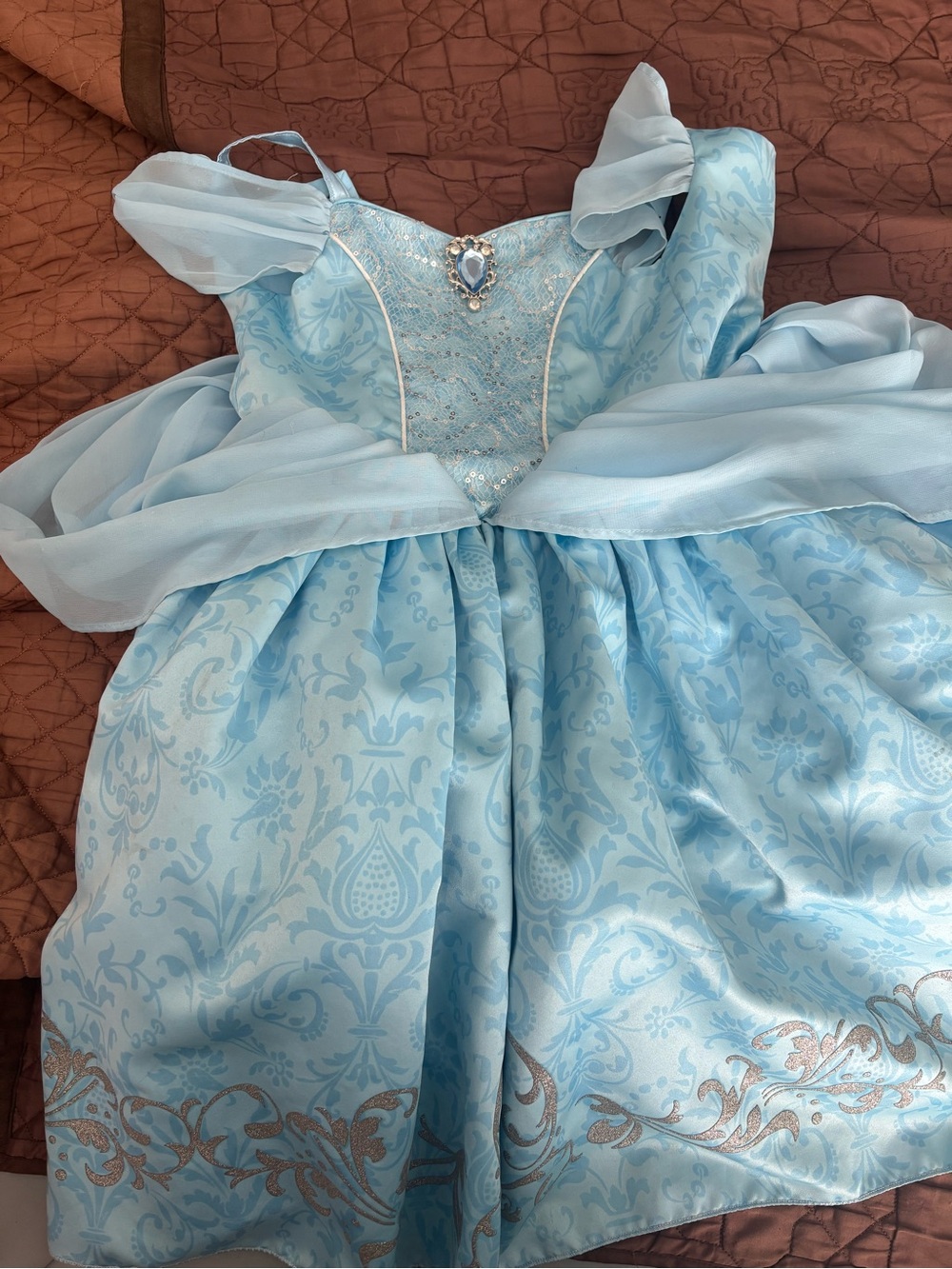 Disney Cinderella  Princess Costume Dress
